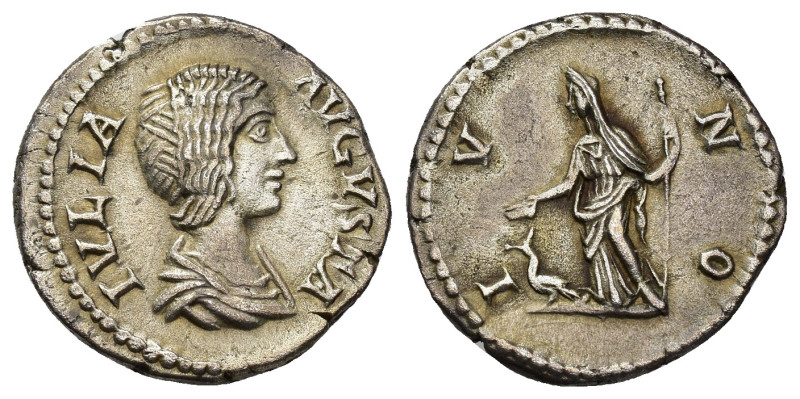 IMPERIO ROMANO. JULIA DOMNA (bajo Septimio Severo). Denario. Roma (196-211). A/ ...