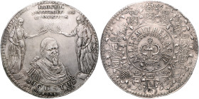 Braunschweig/-Wolfenbüttel. 
August der Jüngere 1635-1666. Löser 1666 Goslar zu 4 Talern, mit Wertpunze. Münzmeister Henning Schlüter, auf den 88. Ge...