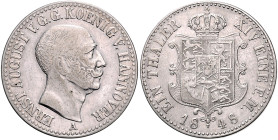 Braunschweig/-Calenberg-Hannover, ab 1814 Königreich. 
Ernst August 1837-1851. Taler 1848. Kahnt&nbsp;232A, Davenport&nbsp;673, AKS&nbsp;105, Thun&nb...