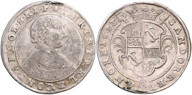 Corvey, Abtei. 
Christoph von Bellinghausen 1678-1696. 2/3 Taler 1683 Höxter. Davenport&nbsp;481, Ilisch/Schwede&nbsp;269&nbsp;A/a. Hklsp., sehr selt...
