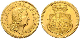 Hessen/-Kassel. 
Karl 1670-1730. Dukat o.J. Schütz&nbsp;1500.3, Hoffmeister&nbsp;1838, Friedberg&nbsp;1277, Müller&nbsp;2408. . 

vz-st