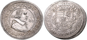Haus Habsburg. 
Erzherzog Leopold V. 1619-1632. 1/2 Taler 1623 Hall. Moser/Tursky&nbsp;451, Slg.&nbsp;Enzenberg&nbsp;133. selten. 

f. vz