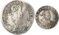 Haus Habsburg. 
Ferdinand II. 1619-1637. Lot von 19 Stücken: Böhmen Weißgroschen 1580, 3 Kreuzer (Groschen) 1624, 1626, 1627 Prag und 1633, 3 Kreuzer...