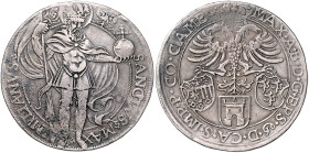 Belgien-Cambrai, Bistum. 
Maximilian de Berghes 1556-1570. Taler o.J. Davenport&nbsp;8211. sehr selten. 

ss