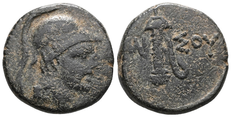 Pontos, Amisos,AE, (Bronze), Time of Mithradates VI, Circa 111-105 or 95-90 BC....