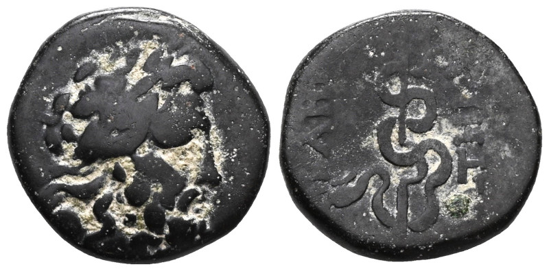 Greek, MYSIA, Pergamon, Civic Issue (Circa 200-113 BC) AE Bronze 
Obv: Laureate...
