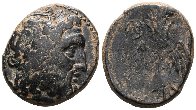 Greek
Syria, Seleukis and Pieria AE (Bronze, 27,2 mm, 17,84 g) Seleukeia Pieria...