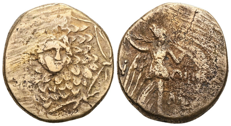 PAPHLAGONIA SINOPE
AEs 120-63 B.C. BC Vs.: Aegis with Gorgoneion v. v., Rev.: N...