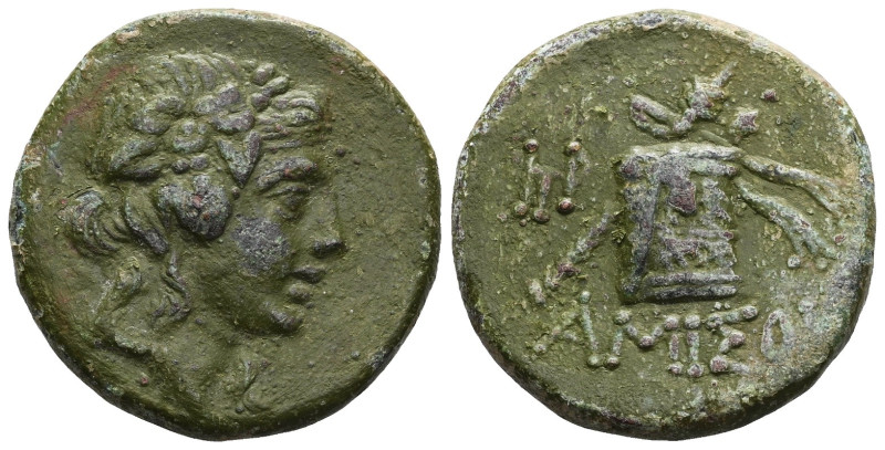 Greek
Pontos, Amisos, AE, Time of Mithradates VI Eupator, Circa 105-90 or 90-85...