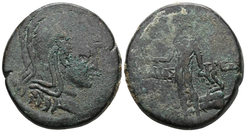 Greek
PAPHLAGONIA - AMASTRIS Bronze, (GB, Æ 31) c. 120-63 AC. Paphlagonia, Amas...