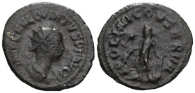 Quietus AntoninianusQuietus (260-261 AD). Billon Antoninianus , Samosata.Obv. IMP C FVL QVIETVS P F AVG, Radiate, draped and cuirassed bust right, see...