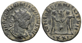 Diocletian, 284-305. Antoninianus , Cyzicus, 3rd officina, 290. IMP C C VAL DIOCLETIANVS P F AVG Radiate, draped and cuirassed bust of Diocletian to r...