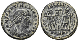 Constantine the Great 306 - 337 ADRoman Imperial Period (ordered by RIC). Aes, 331 - 334 AD. for Constantine II as Caesar// SMKS KyzikosRIC VII Cyzicu...