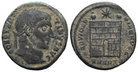 Constantine II (Caesar 317-337) AE Follis (Bronze) Heraclea, 5th officina, 329-330Obv: CONSTANTINVS IVN NOB C, laureate, draped and cuirassed bust rig...