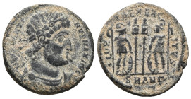 Constantine the Great 306 - 337 ADRoman Imperial Period (ordered by RIC). Aes, 331 - 334 AD. for Constantine II as Caesar// SMKS KyzikosRIC VII Cyzicu...