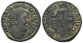 Constantine I, 307/310-337. Follis (Bronze), Heraclea, early 313. IMP C FL VAL CONSTANTINVS P F AVG Laureate head of Constantine I to right. Rev. IOVI...