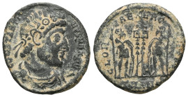 Constantine the Great 306 - 337 ADRoman Imperial Period (ordered by RIC). Aes, 331 - 334 AD. for Constantine II as Caesar// SMKS KyzikosRIC VII Cyzicu...