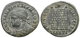 Constantine the Great 306 - 337 ADRoman Imperial Period (ordered by RIC). Aes, 327 AD. for Constantine II as CaesarS / F // ARLT ArlesRIC VII Arelate ...