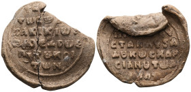Byzantine Lead Seals, 7th - 13th Centuries