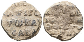 Byzantine Lead Seals, 7th - 13th Centuries
