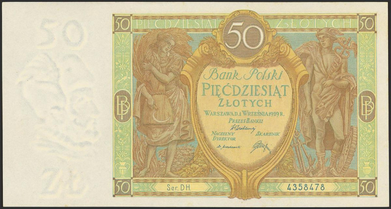 POLAND. 50 Zlotych. 1929. (Pick: 71). About Uncirculated.