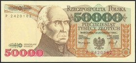 POLAND. 50000 Zlotych. 1993. (Pick: 159). Uncirculated.