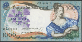 PORTUGAL. 1000 Escudos. 19 May 1967. (Pick: 172). About Uncirculated.