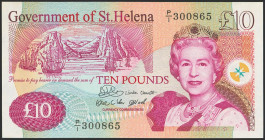 SAINT HELENA. 10 Pounds. (2004ca). (Pick: 12). Uncirculated.