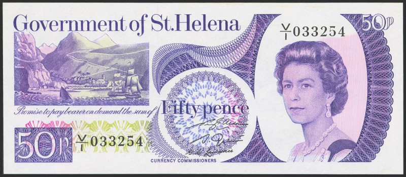SAINT HELENA. 50 Pence. (1979ca). (Pick: 5). Uncirculated.