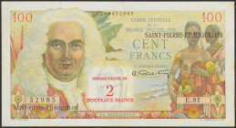 SAINT PIERRE AND MIQUELON. 2 Nouveaux Francs. (1960ca). (Pick: 32). More than Very Fine.