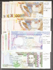 Set of 14 banknotes of Saint Thomas and Principe of various issues and different qualities. TO EXAMINE.