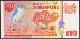SINGAPORE. 10 Dollars. (1979ca). (Pick: 11). Uncirculated.