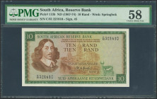 SOUTH AFRICA. 10 Rand. (1967ca). (Pick: 113b). PMG58.