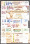 Set of more than 25 banknotes of Swaziland of various issues and different qualities. TO EXAMINE.