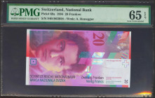SWITZERLAND. 20 Franken. 1994. (Pick: 68a). PMG65EPQ.