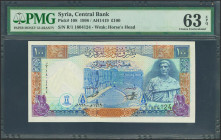 SYRIA. 100 Pounds. 1998. (Pick: 108). PMG63EPQ.