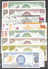 Set of 25 banknotes of Trinidad and Tobago of various issues and different qualities. TO EXAMINE.