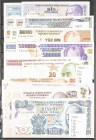 Set of 24 banknotes of Turkey of various issues and different qualities. TO EXAMINE.