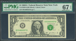UNITED STATES. 1 Dollar. 2003A. (FR:1930-B). PMG67EPQ.