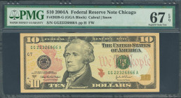 UNITED STATES. 10 Dollars. 2004A. (FR:2039-G). PMG67EPQ.