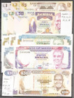Set of 22 banknotes of Zambia of various issues and most of them nice qualities. TO EXAMINE.