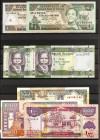 Set of 4 banknotes of different countries of various issues and most of them nice qualities. TO EXAMINE.
