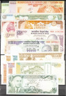 Set of more than 35 banknotes of diferents countries of various issues and different qualities. TO EXAMINE.