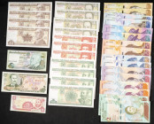 Set of more than 40 banknotes from different countries and in various qualities. TO EXAMINE.