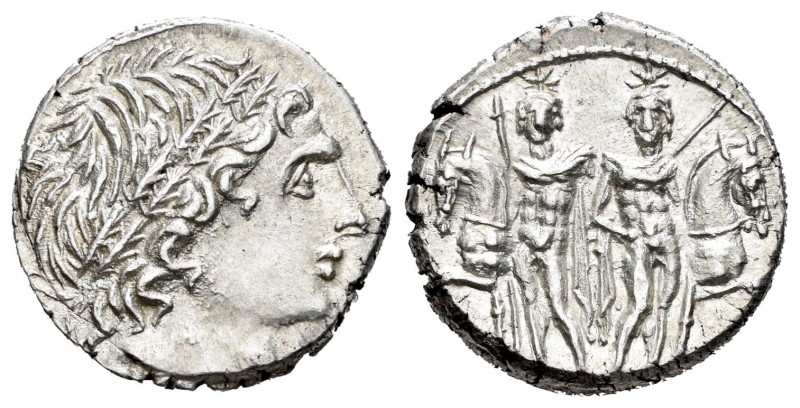 Memmia. Denario. 109-108 a.C. Sur de Italia. (Ffc-906). (Craw-304/1). (Cal-980)....