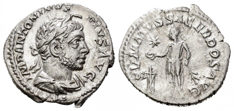 Eliogábalo. Denario. 221-222 d.C. Roma. (Spink-7549). (Ric-146). (Seaby-276). Re...