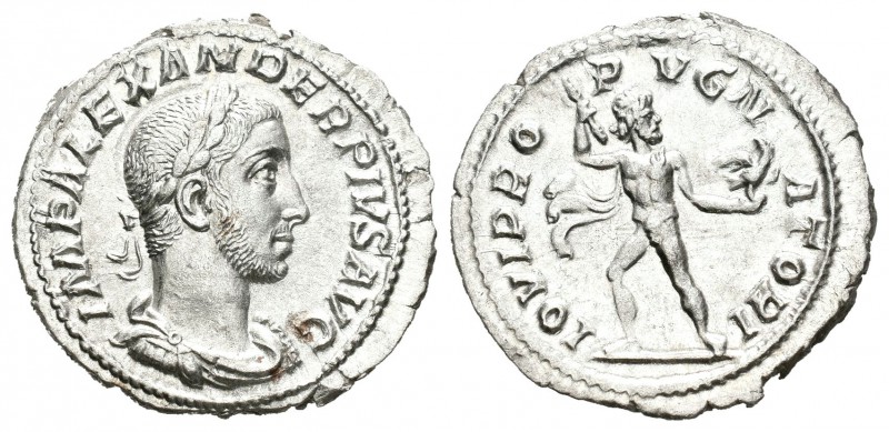Alejandro Severo. Denario. 232 d.C. Roma. (Spink-7871). (Ric-239). (Seaby-84). R...