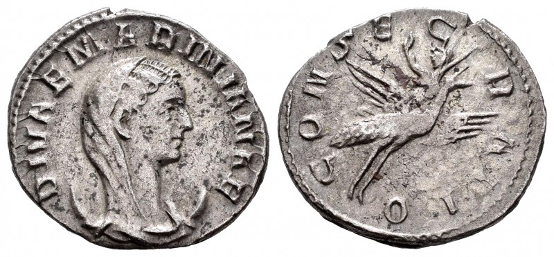 Mariniana. Antoniniano. 253-4 d.C. Roma. (Spink-10070). (Ric-6). Rev.: CONSECRAT...