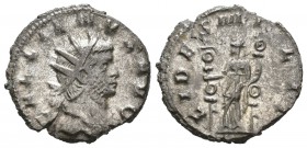 Galieno. Antoniniano. 265-266 d.C. (Spink-10214). (Ric-481). (Seaby-229). Ag. 3,70 g. MBC/MBC+. Est...35,00.