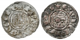 Reino de Castilla y León. Fernando IV (1295-1312). Pepion. Murcia. (Bautista-455). Ve. 0,64 g. Con M bajo el castillo. MBC-/BC+. Est...25,00.
